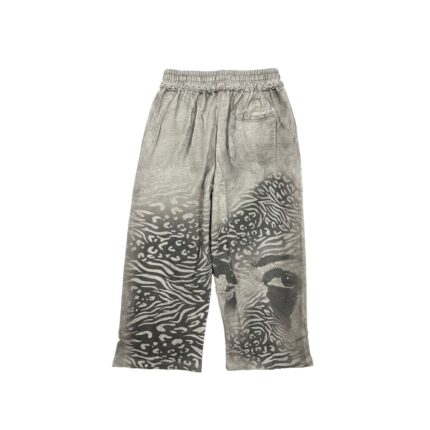 Grey ‘Striped’ Sweatpants