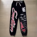 Mixed Emotion Brand Graffiti Black Tracksuit