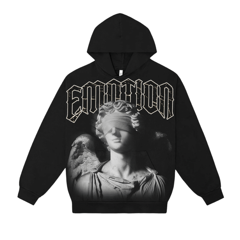 Mixed Emotional Brand Acid Blinded Hoodie