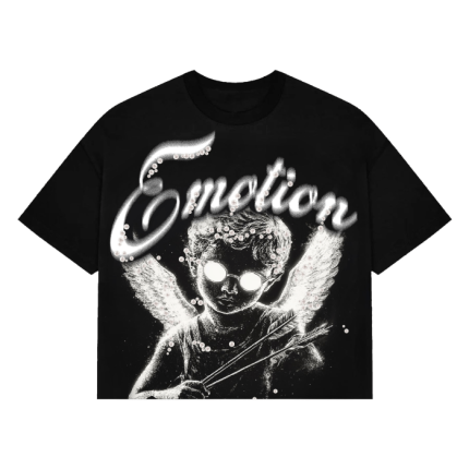 Mixed Emotional Brand Black Shirt