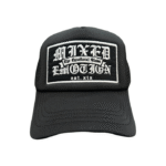 Mixed Emotional Brand Black Trucker Hat