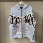 Mixed Emotional Brand Cardigan Hoodie