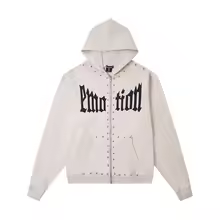 Mixed Emotional Brand Peach Crown Hoodie