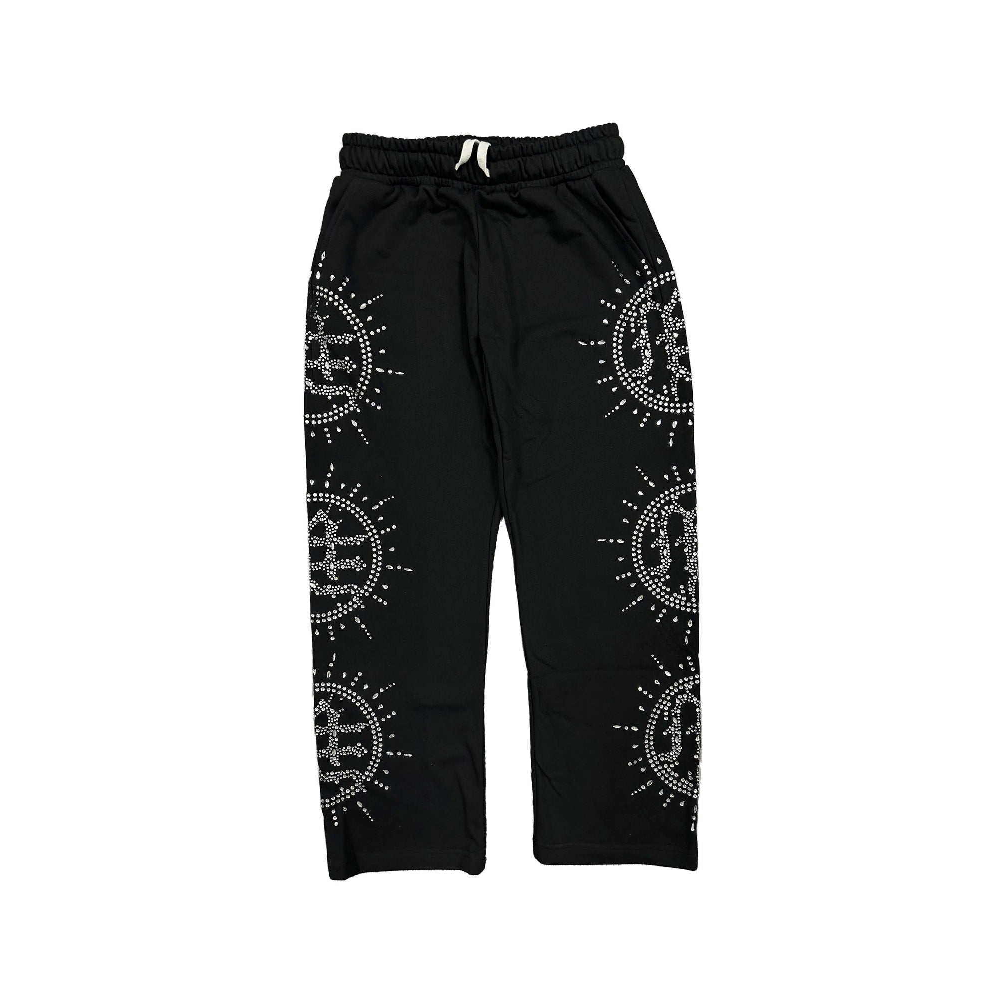 ‘Eclipse’ Black Rhinestone Sweats ‘Eclipse’ Black Rhinestone Sweats